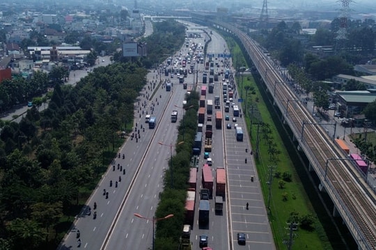 Cấm xe tải vào nội đô TP.HCM một số khung giờ dịp Lễ 30/4