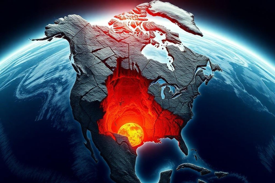 Nghiên cứu gây sốc: Lục địa Bắc Mỹ đang sụt dần