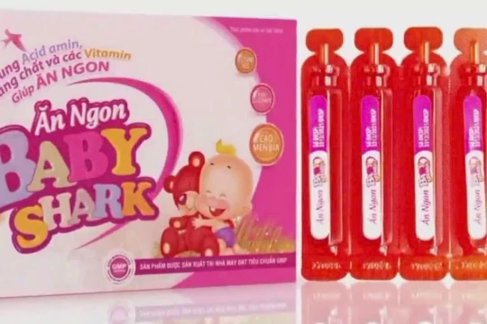 Cục An toàn thực phẩm cảnh báo 2 sản phẩm ăn ngon Baby Shark và Medi Kid Calcium K2 của công nghệ Herbitech