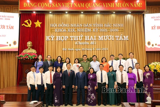 100% đại biểu HĐND tỉnh Bắc Ninh tán thành chủ trương hợp nhất tỉnh và sắp xếp các đơn vị hành chính cấp xã