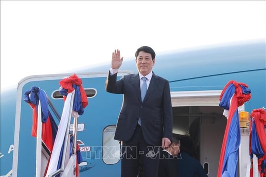 Chủ tịch nước Lương Cường kết thúc tốt đẹp chuyến thăm cấp Nhà nước tới CHDCND Lào