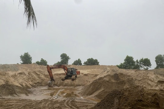 Thanh Hoá: Tăng cường quản lý hoạt động khai thác, kinh doanh cát sỏi lòng sông