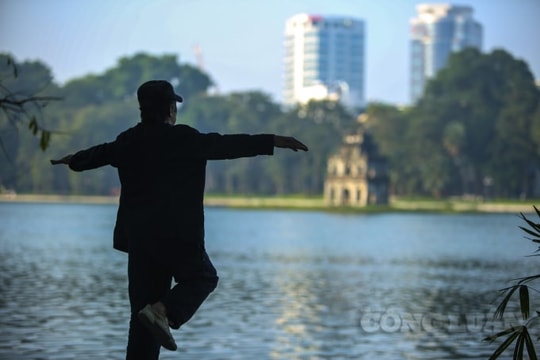 Mưa lớn giúp chất lượng không khí ở Hà Nội được cải thiện