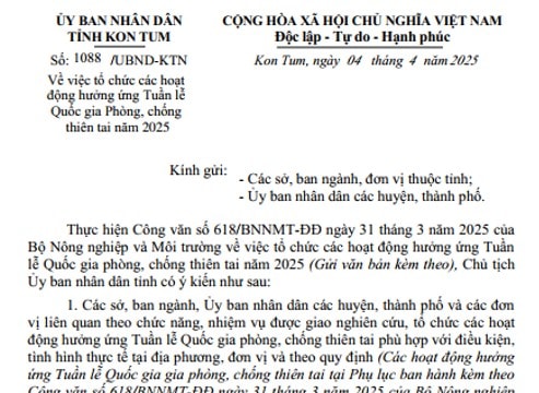 Nhiều địa phương hưởng ứng Tuần lễ Quốc gia phòng chống thiên tai 2025