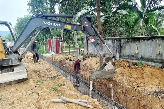 Hà Tĩnh: Dấu hiệu thi công không đúng thiết kế tại dự án do Công ty TNHH Hoài Nhật trúng thầu?