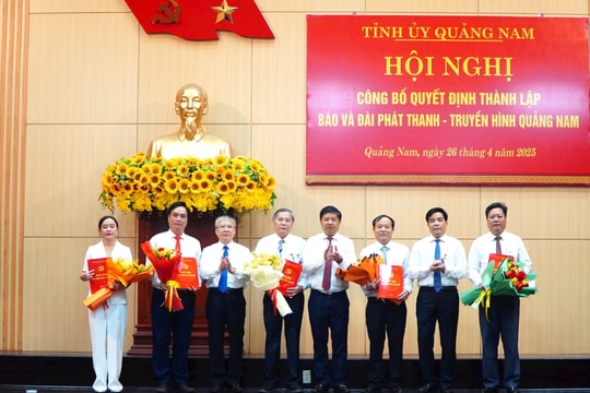 Hợp nhất Báo Quảng Nam và Đài Phát thanh- Truyền hình Quảng Nam