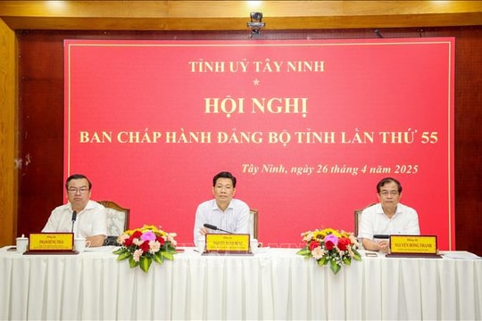 Thống nhất cao Đề án hợp nhất 2 tỉnh Tây Ninh và Long An