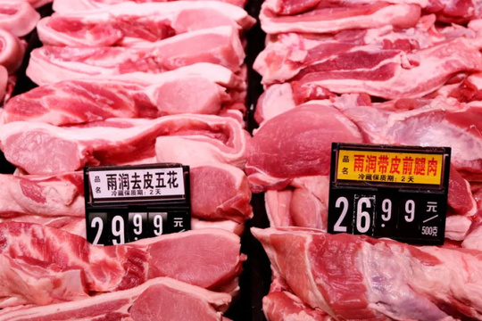 Trung Quốc đột ngột ngừng nhập khẩu 12.000 tấn thịt lợn từ Mỹ