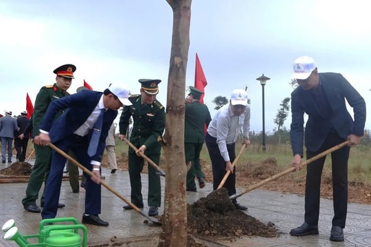 Tết trồng cây - nét đẹp văn hóa, góp phần giảm nhẹ thiên tai