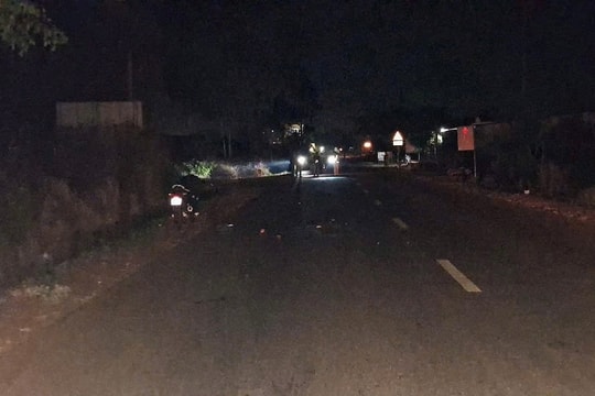 Gia Lai: Chủ tịch ủy ban MTTQ Việt Nam huyện bị xe máy tông tử vong