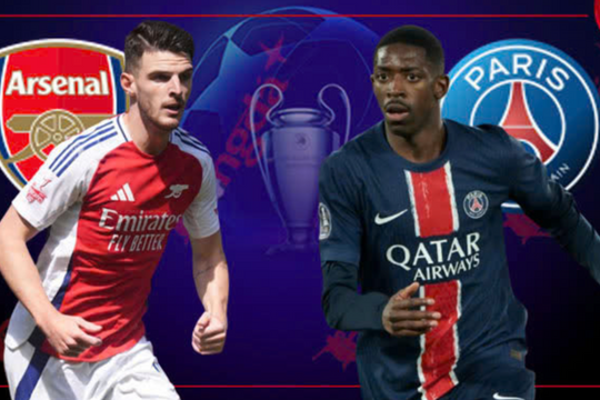 Nhận định Arsenal vs PSG, 2h ngày 30/4 tại Champions League 2024/25