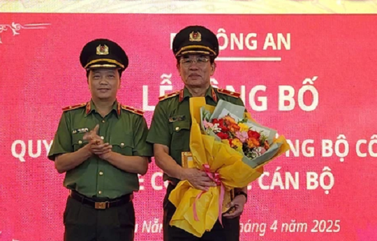 Thiếu tướng Vũ Xuân Viên, Giám đốc Công an TP Đà Nẵng nghỉ hưu từ ngày 1/5