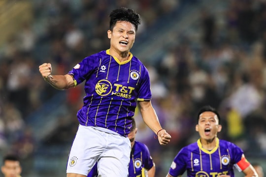Tuấn Hải tỏa sáng giúp Hà Nội FC thu hẹp khoảng cách với Nam Định tại vòng 20 V.League