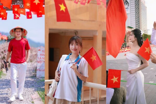 Tinh thần yêu nước lan tỏa mạnh mẽ khắp mạng xã hội trong ngày đại lễ 30/4