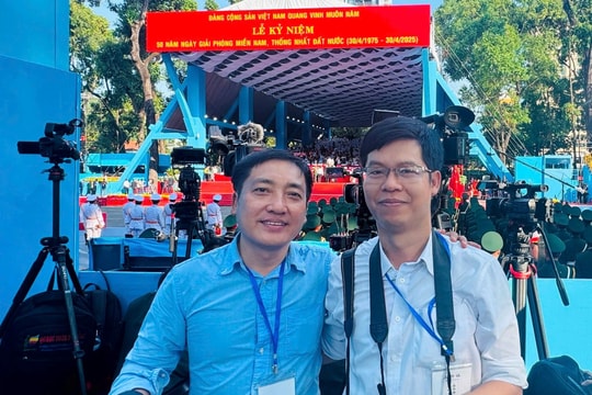 Hơn 700 phóng viên trong và ngoài nước tham gia tác nghiệp tại đại lễ 30/4