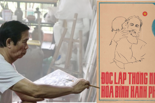 Họa sĩ Trần Từ Thành và bức tranh biểu tượng của hòa bình