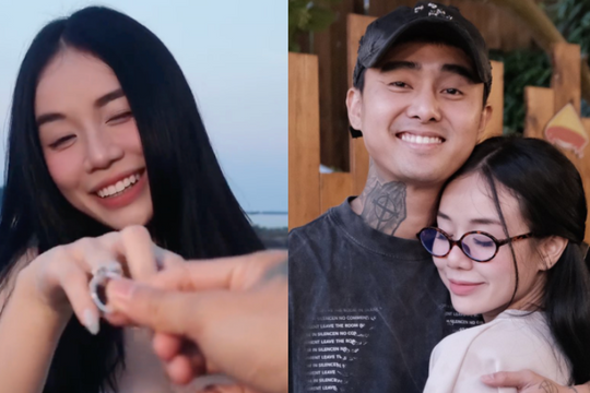 Rapper Đạt G cầu hôn Cindy Lư sau 5 năm gắn bó