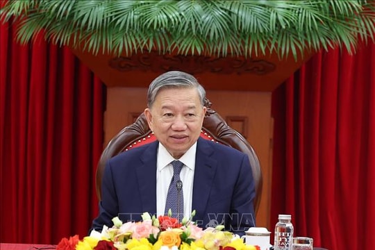 Tổng Bí thư Tô Lâm điện đàm với Chủ tịch Hội đồng châu Âu