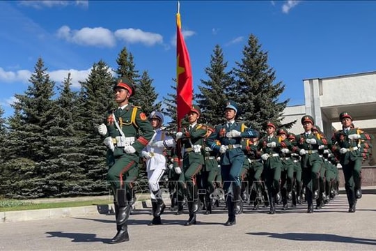 Thư của Bộ trưởng Bộ Quốc phòng gửi cán bộ, chiến sĩ tham gia Lễ duyệt binh tại Quảng trường Đỏ