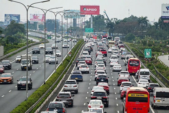 Hôm nay, cao tốc cửa ngõ phía Nam Thủ đô dự kiến đón 140.000 lượt xe/ngày