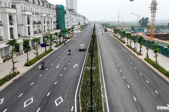 Hà Nội: Toàn cảnh tuyến đường Lê Quang Đạo kéo dài mới được thông xe