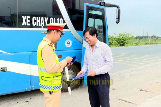 Thái Bình: Phạt tiền hơn 2,6 tỷ đồng, tước 65 giấy phép lái xe trong 5 ngày nghỉ lễ