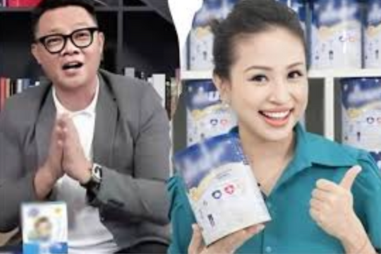 BTV Quang Minh và MC Thanh Vân Hugo bị phạt 107,5 triệu đồng vụ quảng cáo sữa