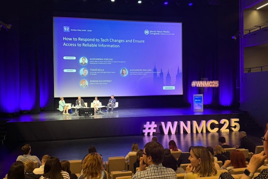 Hội nghị Báo chí Thế giới 2025 kêu gọi các công ty AI hợp tác để bảo vệ tin tức