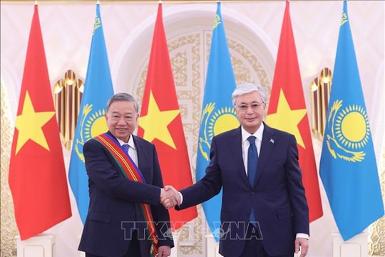 Việt Nam – Kazakhstan thiết lập quan hệ Đối tác chiến lược, mở ra giai đoạn hợp tác toàn diện