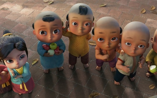 Phim hoạt hình 3D về Trạng Quỳnh nhí sắp ra rạp