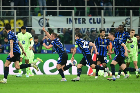 Đánh bại Barca, Inter Milan giành vé vào chung kết Champions League 2024/25