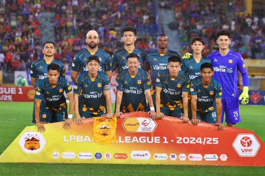 13 cầu thủ và 2 lãnh đạo bị cấm thi đấu ở vòng 22 V.League 2024/25