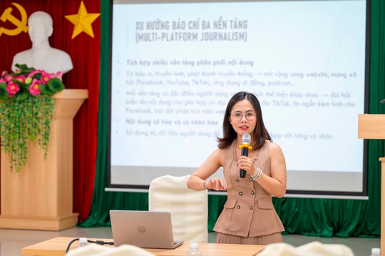 Hơn 60 phóng viên, biên tập viên tham dự lớp bồi dưỡng nghiệp vụ báo chí truyền thông
