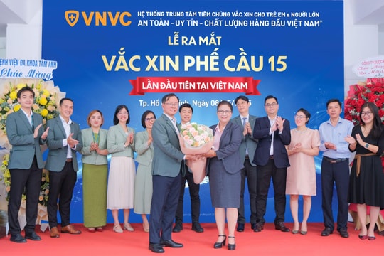 VNVC ra mắt vắc xin phế cầu 15, thêm cơ hội bảo vệ cho người dân
