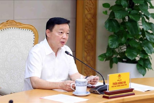 Phó Thủ tướng Trần Hồng Hà: Chậm giải ngân vốn đầu tư công sẽ phải kiểm điểm trách nhiệm