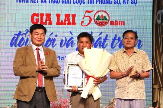 13 tác phẩm xuất sắc được trao giải tại cuộc thi phóng sự, ký sự ‘Gia Lai: 50 năm đổi mới và phát triển’