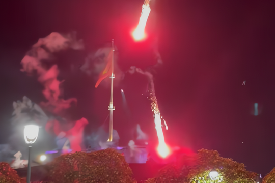 Tạm hoãn bắn hỏa pháo súng thần công tại Huế sau sự cố kỹ thuật