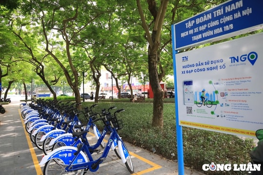 Bổ sung thêm 49 trạm xe đạp công cộng trên địa bàn Hà Nội