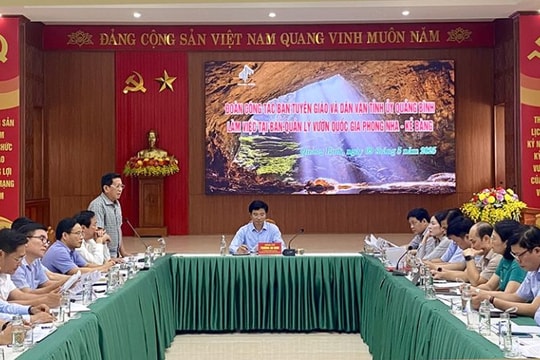 Phong Nha – Kẻ Bàng: Đẩy mạnh bảo tồn và phát triển du lịch gắn với chuyển đổi số