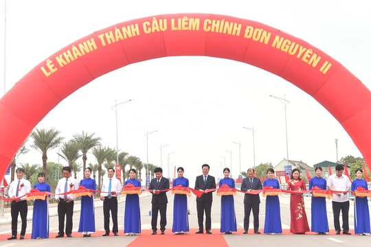 Phó Thủ tướng Mai Văn Chính: Vận hành khai thác cầu Liêm Chính bảo đảm an toàn, hiệu quả