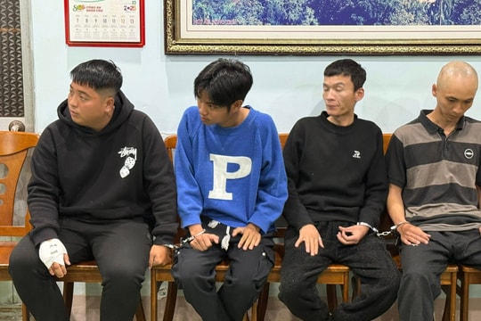 Nhóm đối tượng gây ra vụ chém người nghiêm trọng tại Lâm Đồng bị tóm gọn trên đường lẩn trốn