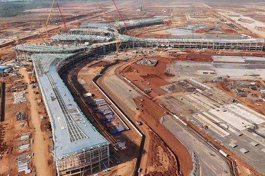 Dự án cảng hàng không quốc tế Long Thành đạt tiến độ tốt