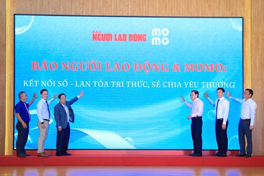 Tin tức của Báo Người Lao Động sẽ chính thức xuất hiện trên ứng dụng tài chính MoMo