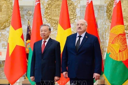 Việt Nam - Belarus thiết lập quan hệ Đối tác chiến lược, mở không gian hợp tác mới