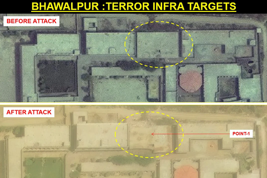 Căng thẳng Ấn Độ - Pakistan: Ảnh vệ tinh cho thấy mức độ tàn phá của chiến dịch Sindoor