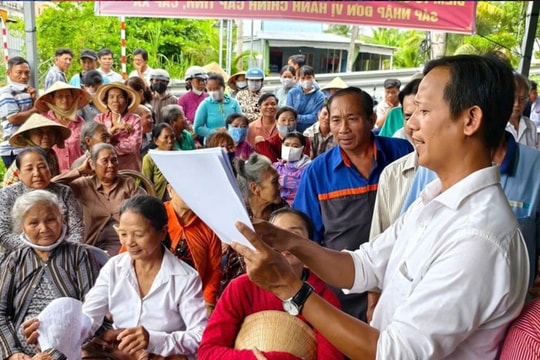 Lấy ý kiến nhân dân về sáp nhập cấp tỉnh, xã, không để phát sinh tình hình phức tạp