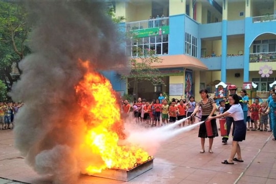 Hàng loạt trường học chưa nghiệm thu phòng cháy chữa cháy tại Hà Đông