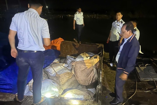 Kiên Giang: Phát hiện 60 tấn đường cát vi phạm nguồn gốc xuất xứ