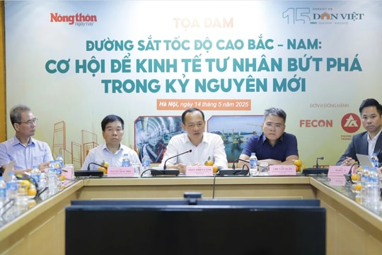 Đường sắt tốc độ cao Bắc – Nam: Cơ hội để kinh tế tư nhân bứt phá trong kỷ nguyên mới