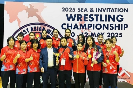 Vật Việt Nam khẳng định sức mạnh số 1 Đông Nam Á với 24 HCV